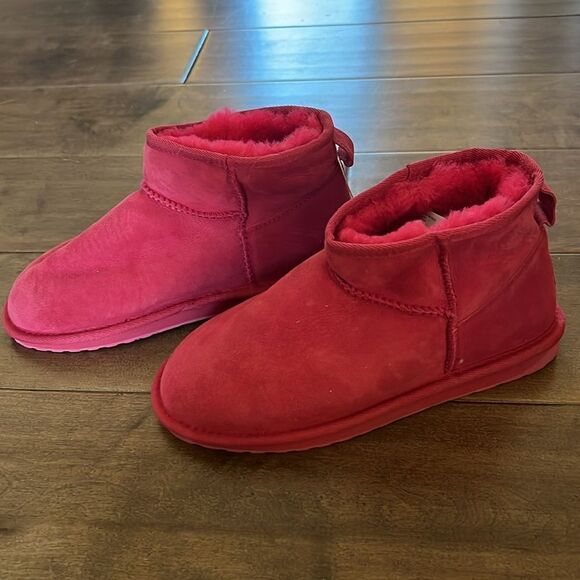 Free People x EMU Australia Stinger Micro Sheepskin Shearling Boot – Pink – US 8 - Picture 2 of 6